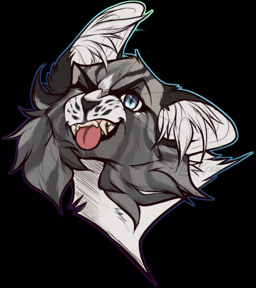 Finished art trade part by me