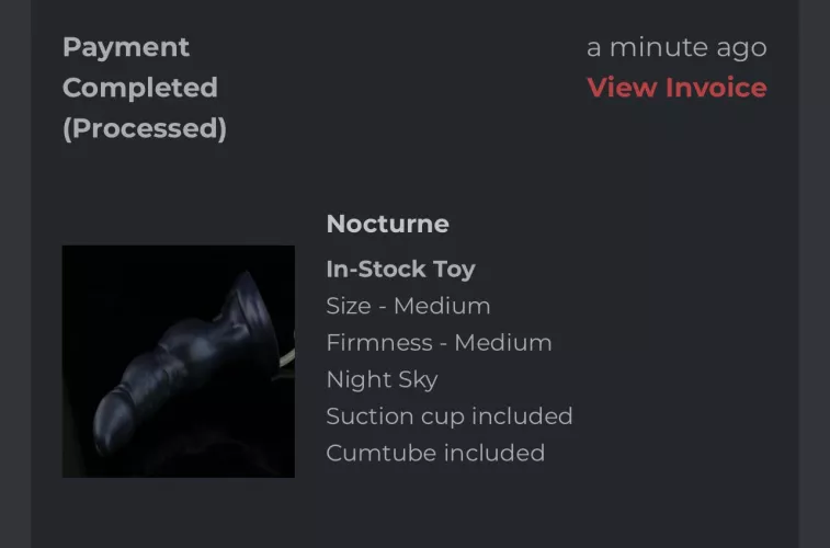 First BD toy with a suction cup, gonna have a lot of fun with this one!! 🖤