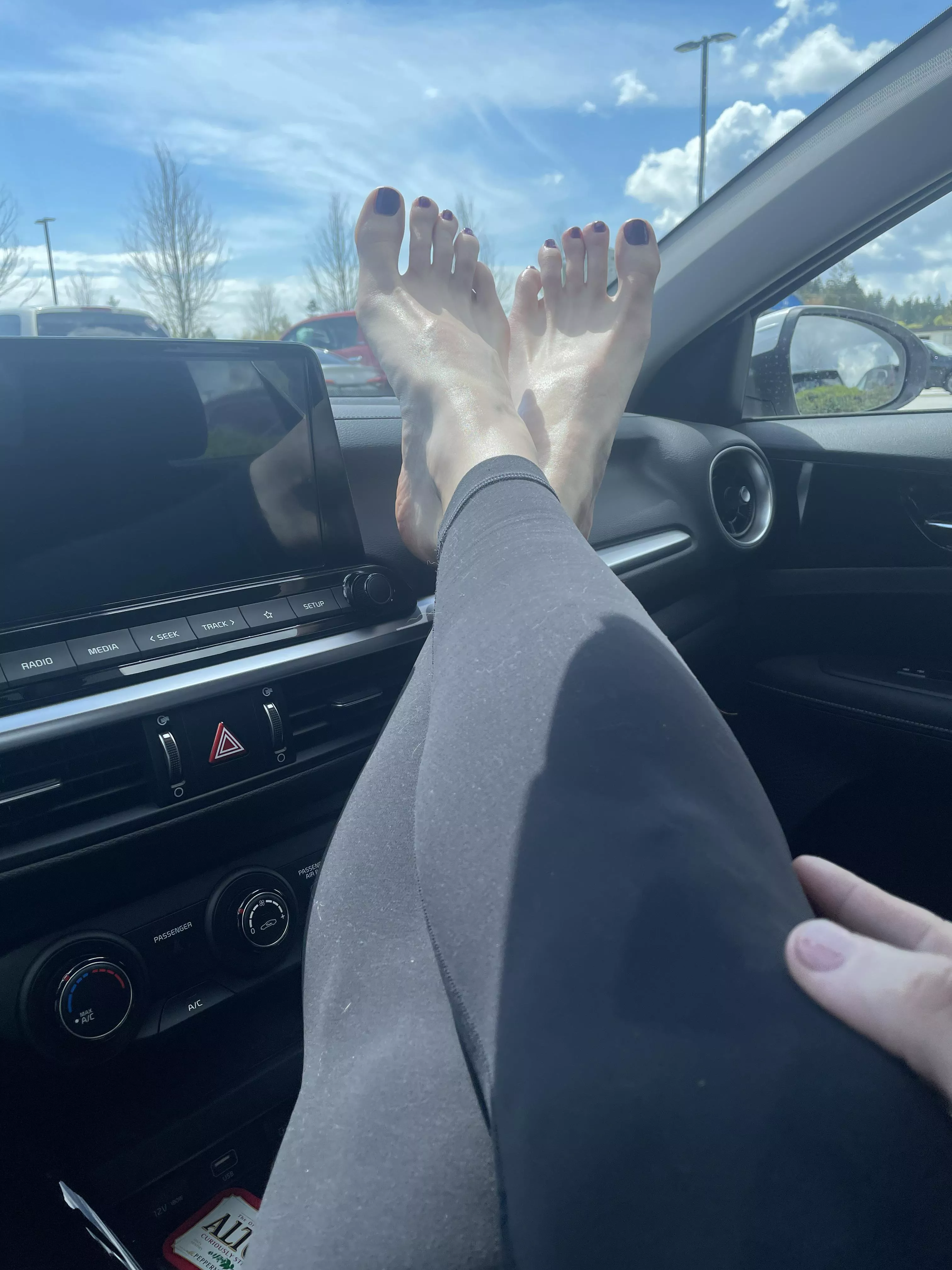 First pedicure at the mall today!! Yes I wore flip flops after!! ❤️❤️❤️ First pedicure at the mall today!! Yes I wore flip flops after!! ❤️❤️❤️
