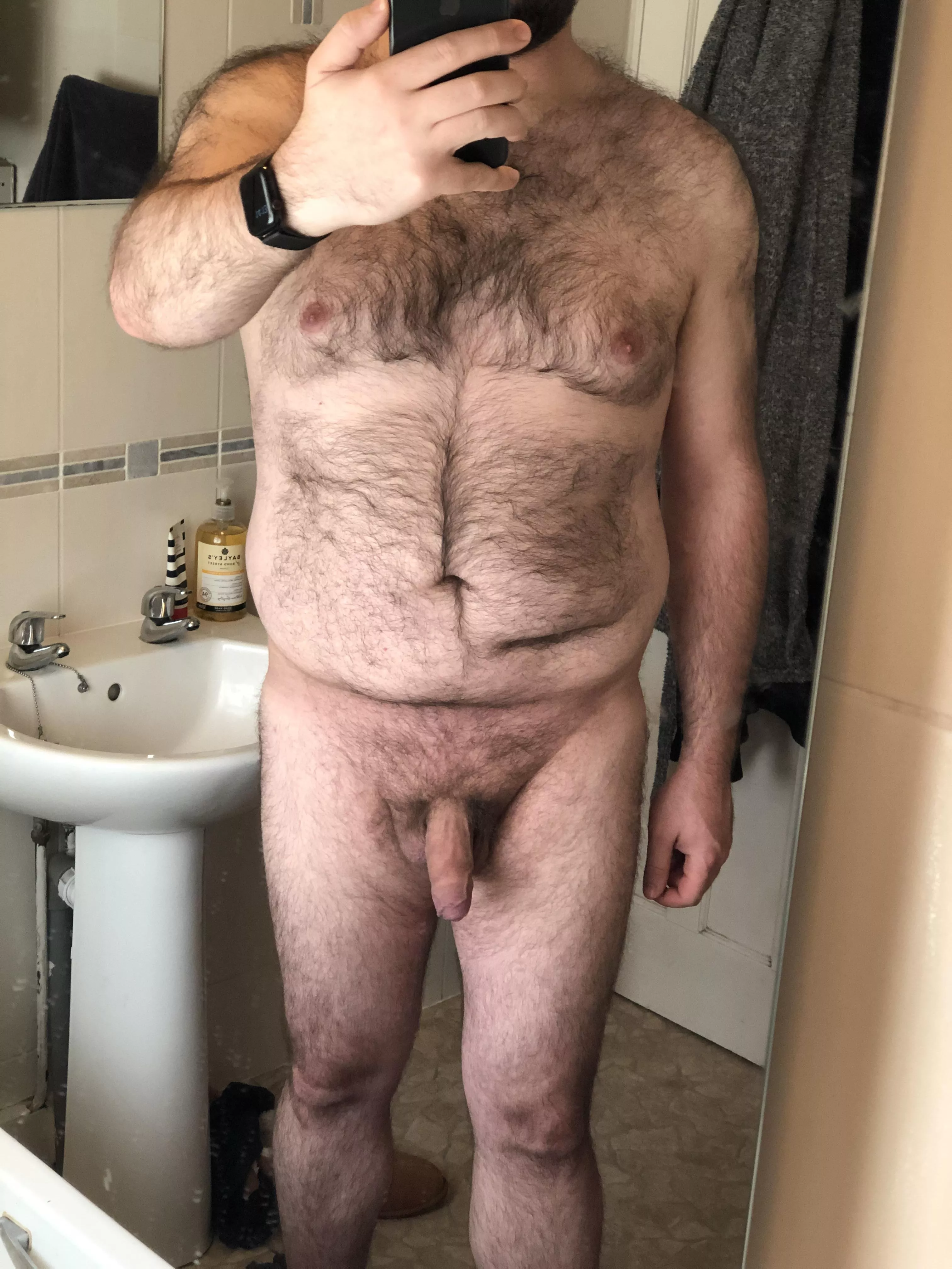 First post what do you think? Hairy bottom needing a confidence boost.