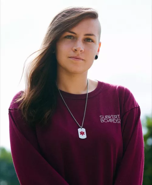 fit skater girl 🤤