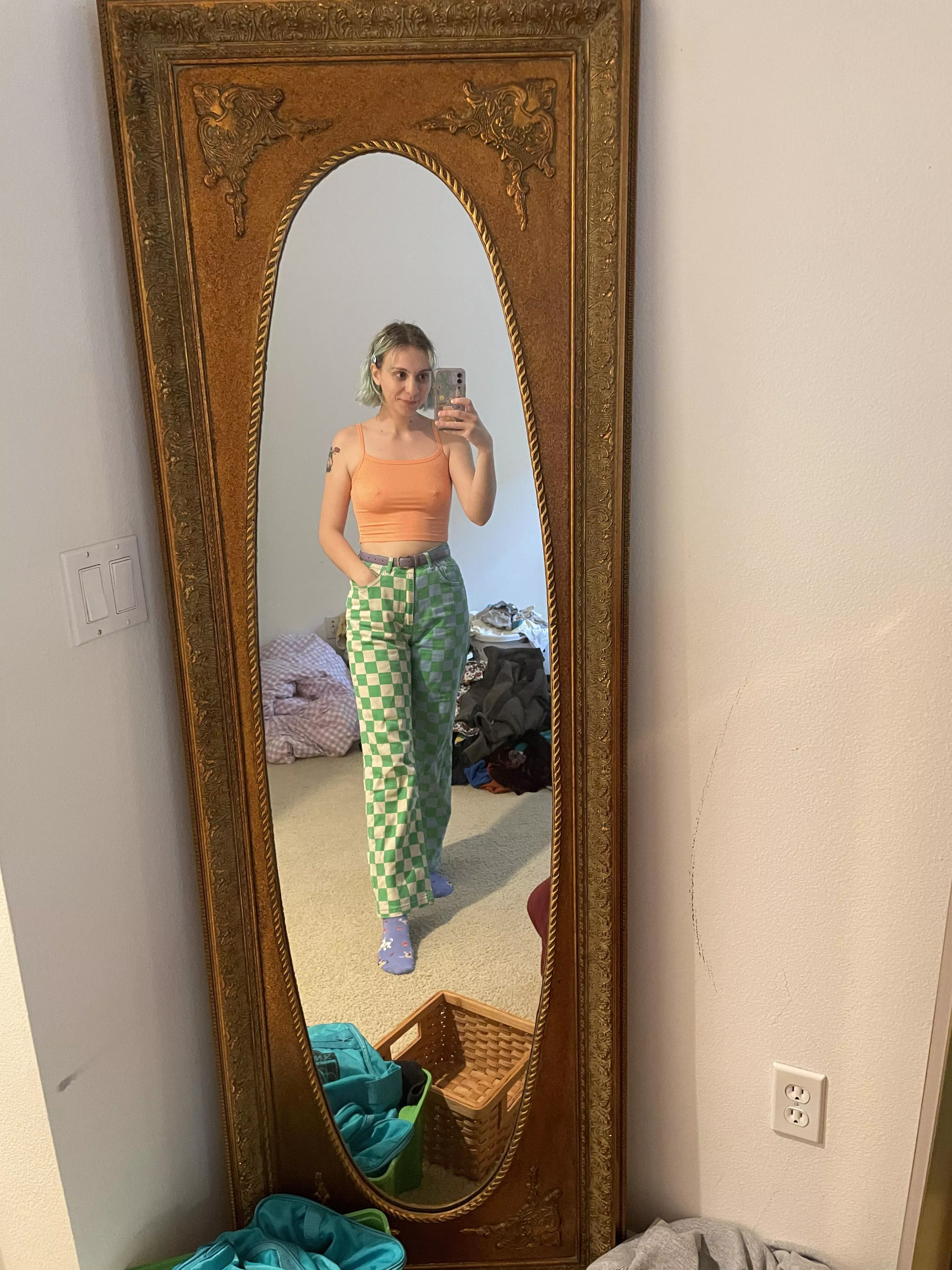 Fitted up but it's just for class 😅