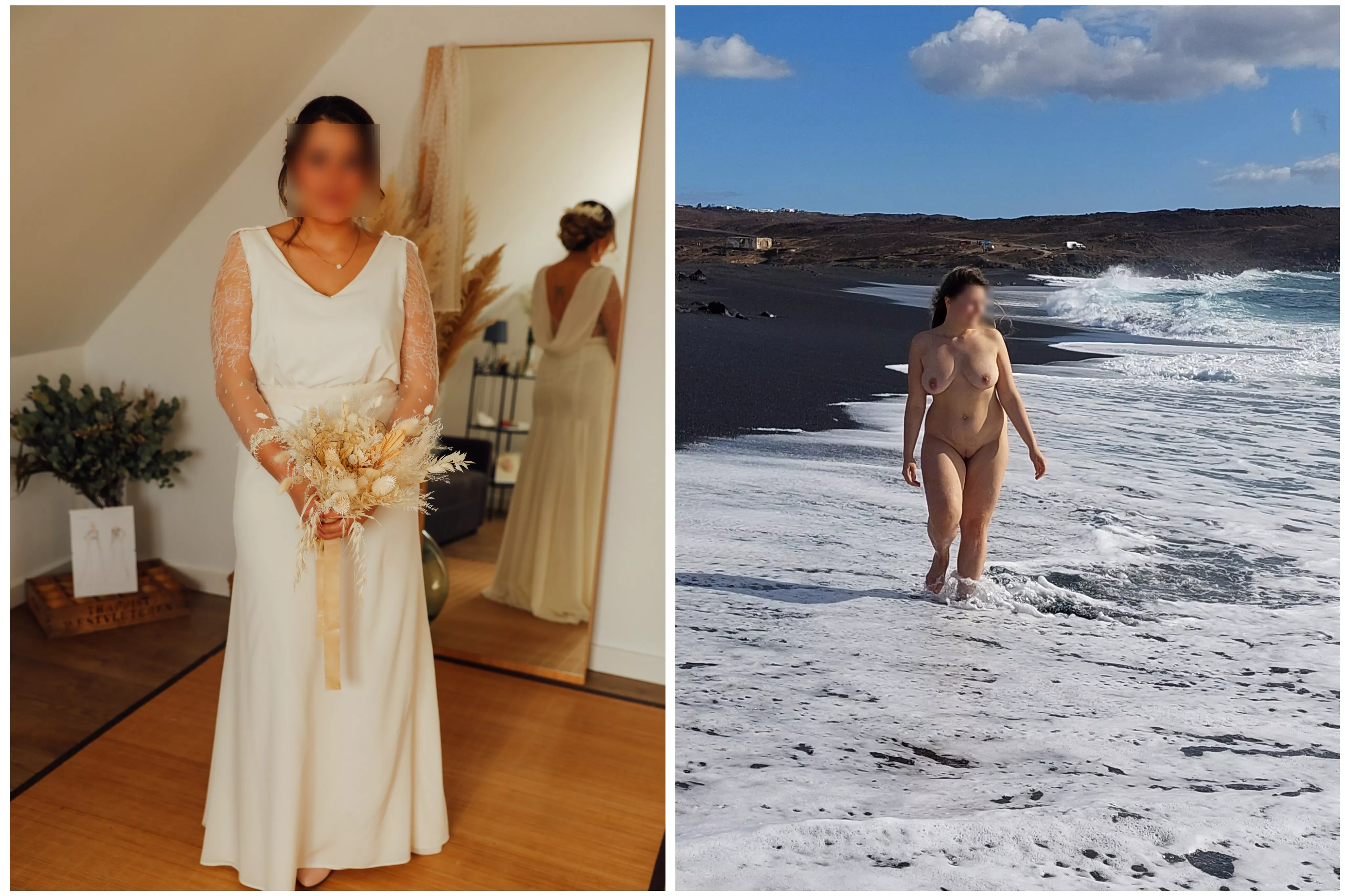 Follow up on my previous post, front view of the bride and honey moon, Enjoy !