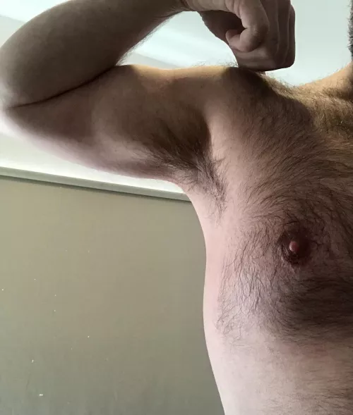 Fresh from the gym. Who wants a whiff?