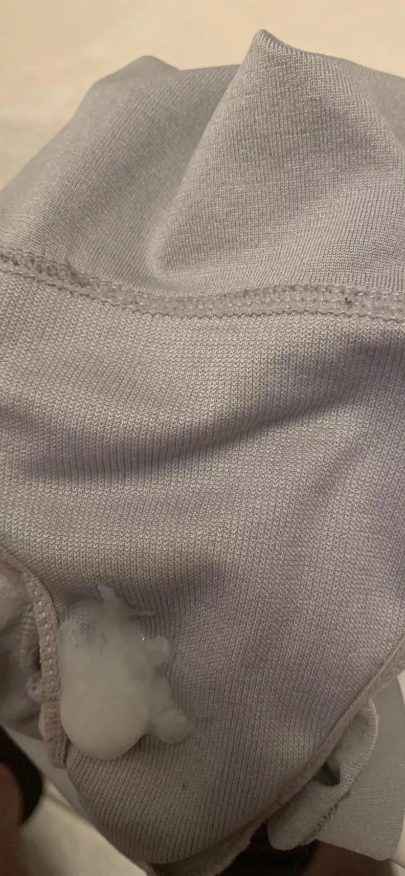 Fresh load on the wife’s panties