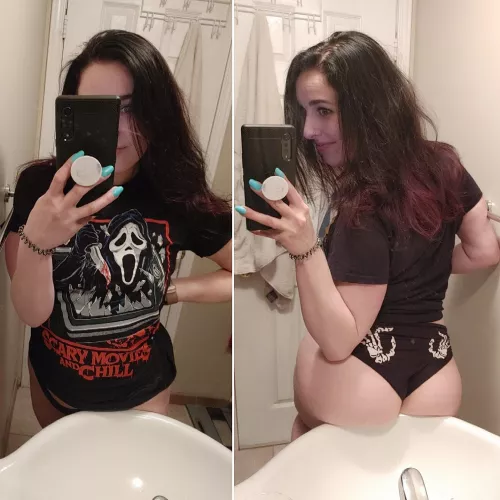 Fresh out of bed, early morning booty to kick off hump day!