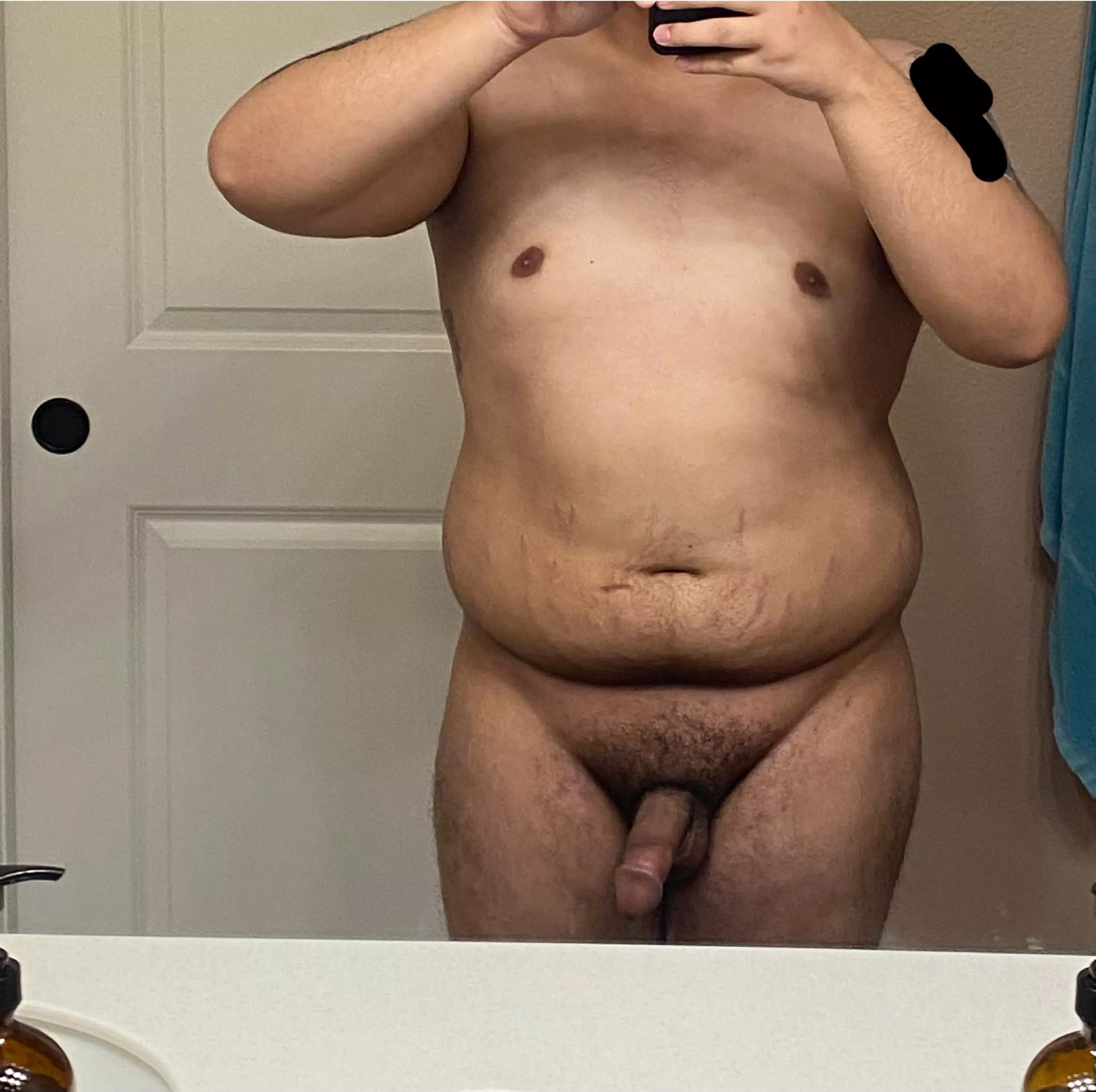 Fresh out the shower.