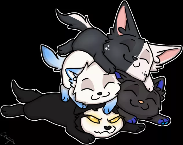 Friendpile! ❤️ @CayacalCaracal