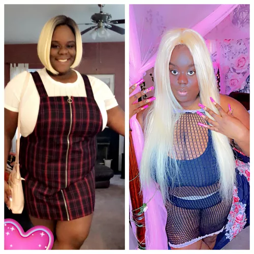 From a stuck up prep to a slutty sex doll. I love the new me💋