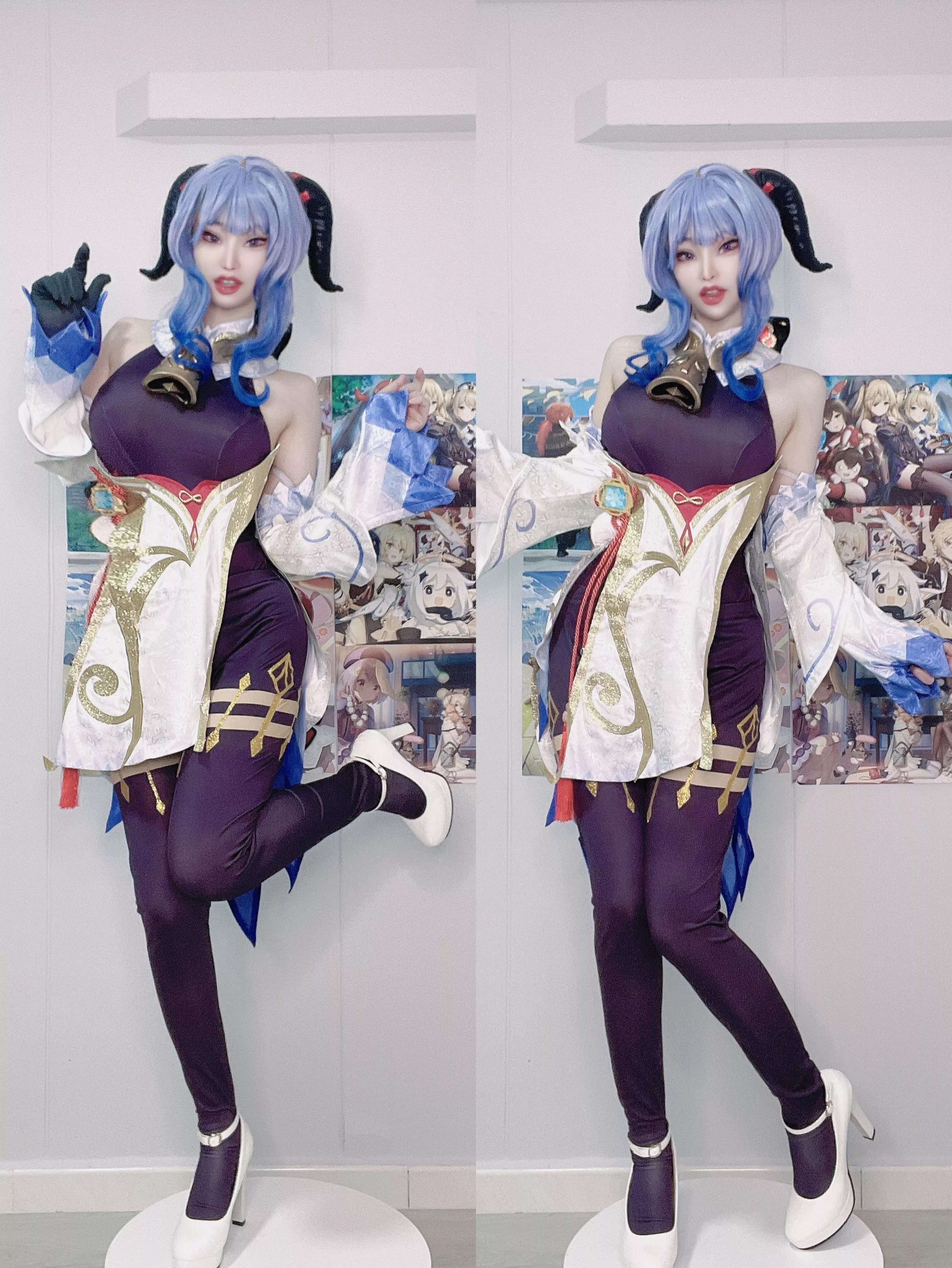 Ganyu cosplay by yunocos 💕