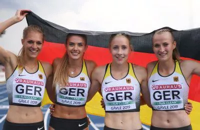 German 4x400 Relay Team