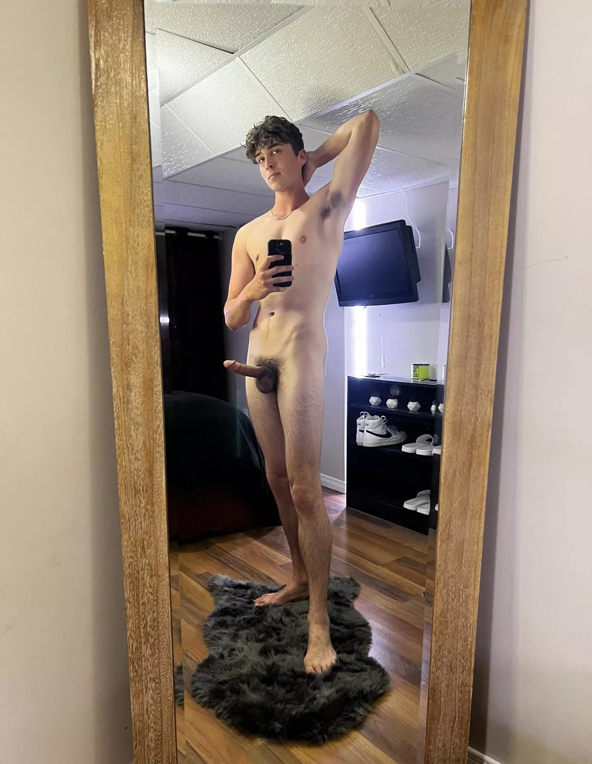 Get on your knees and swallow