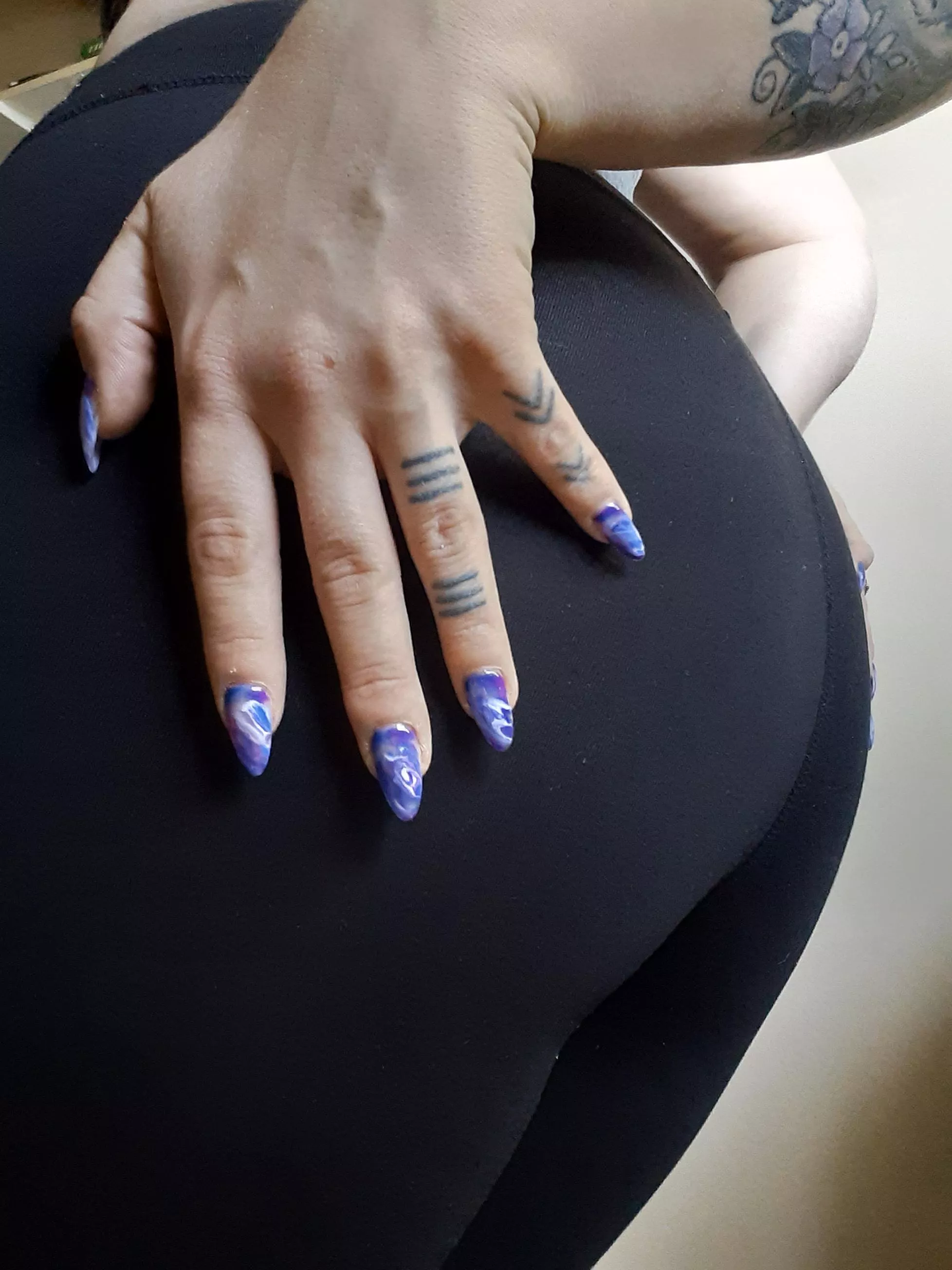 Getting a fresh set tomorrow! Gonna miss my purple babes