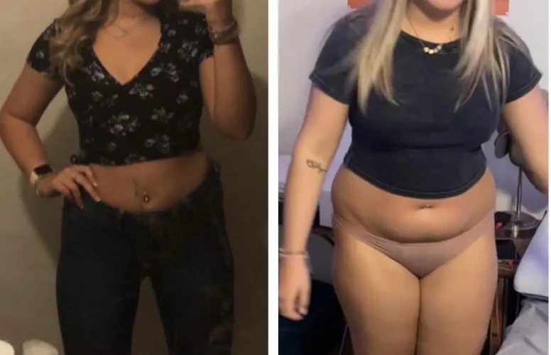 Getting a little too chunky to be wearing crop tops π
π