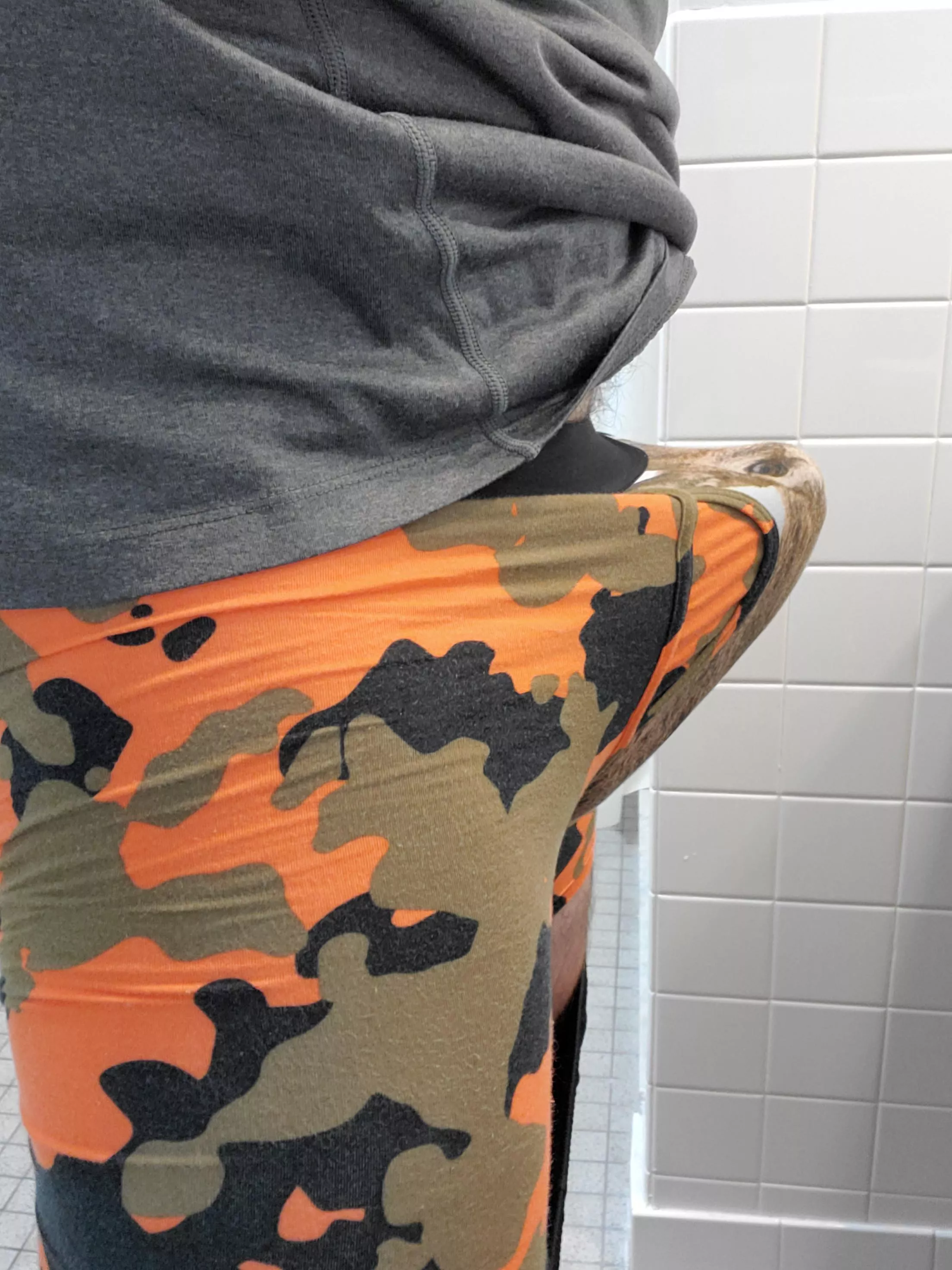 Getting hard and trying to escape...