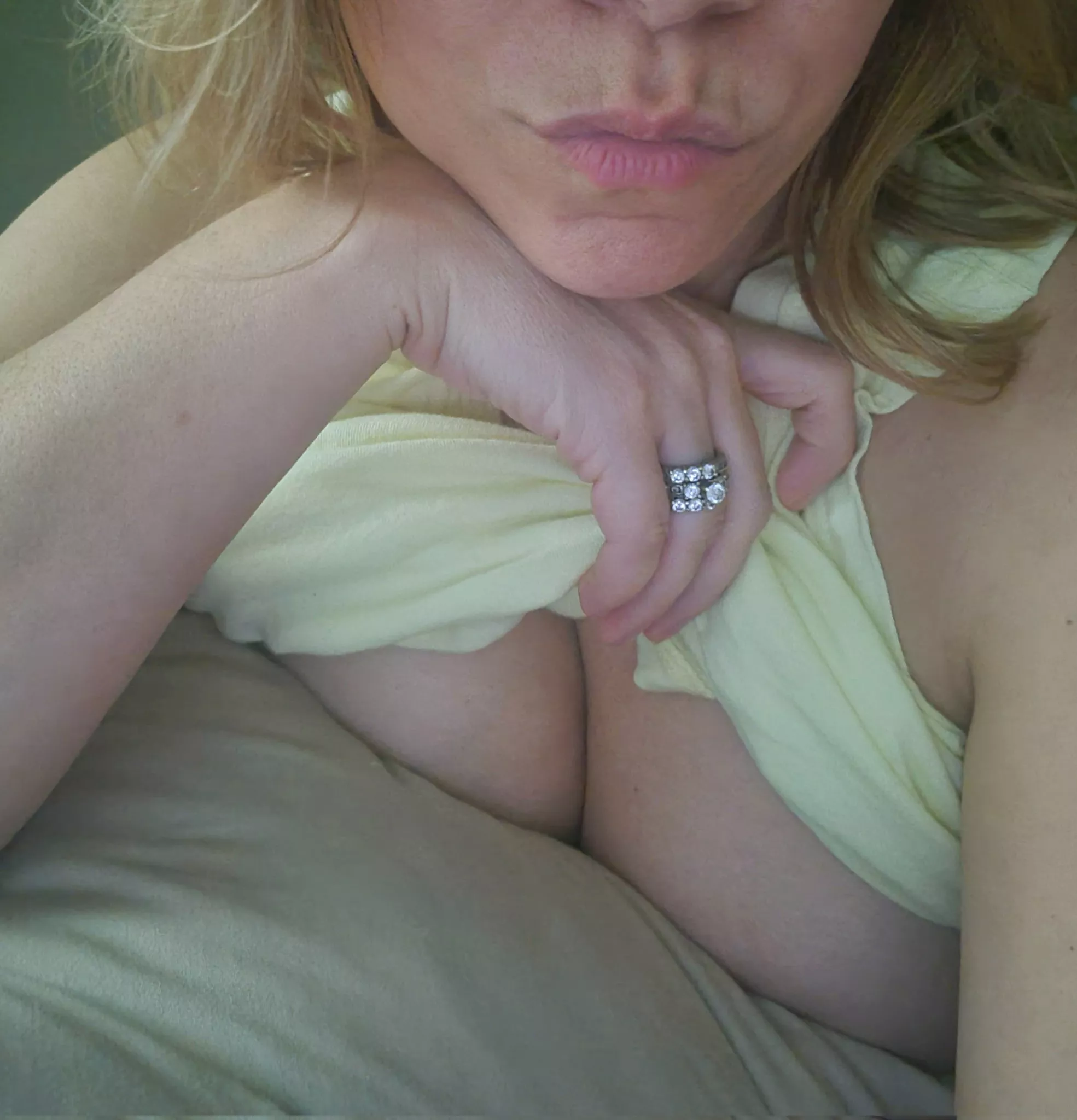 getting ready to take 2 hard dicks!!