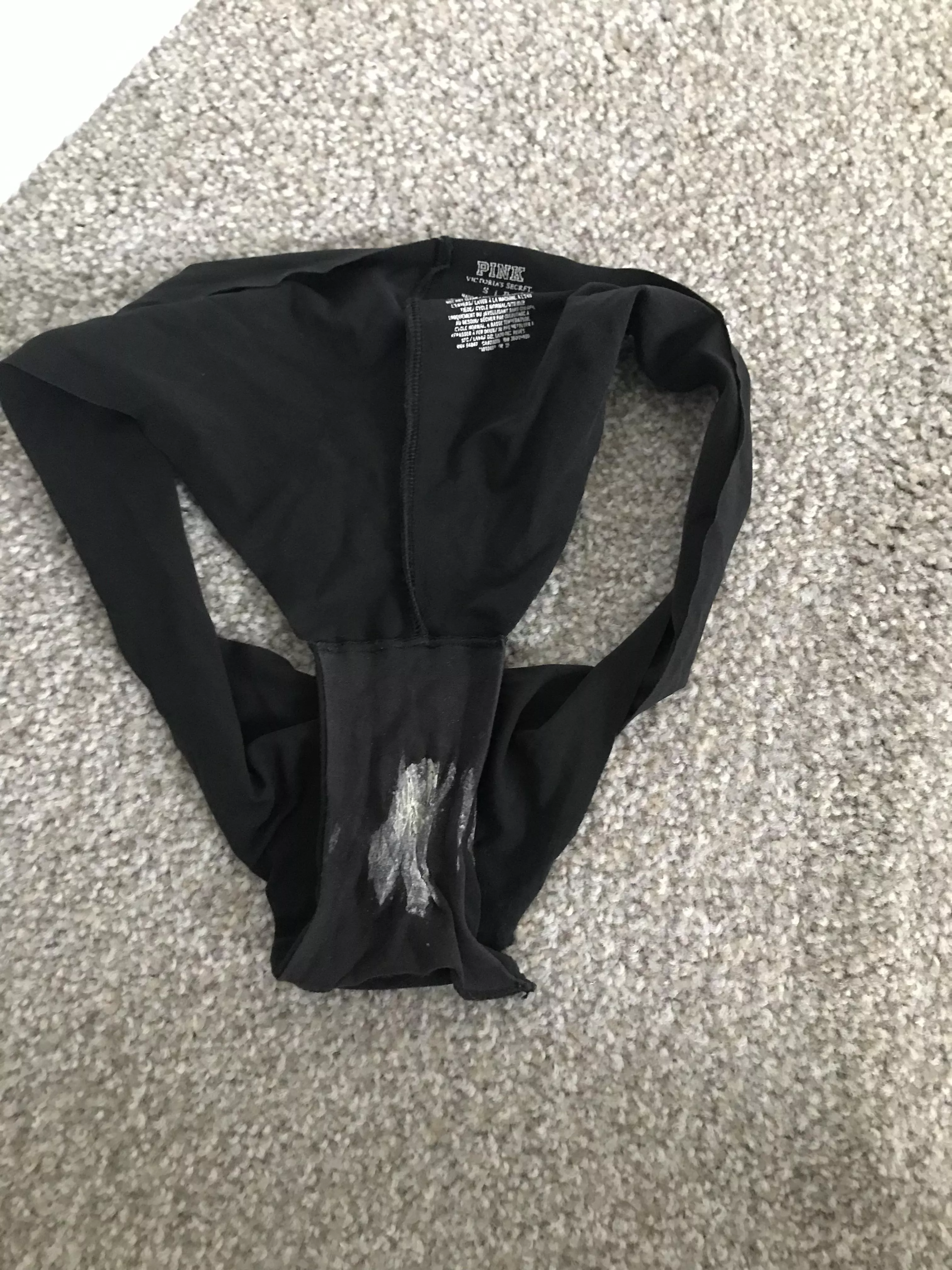 gfs panties after a day of work. they need a huge load