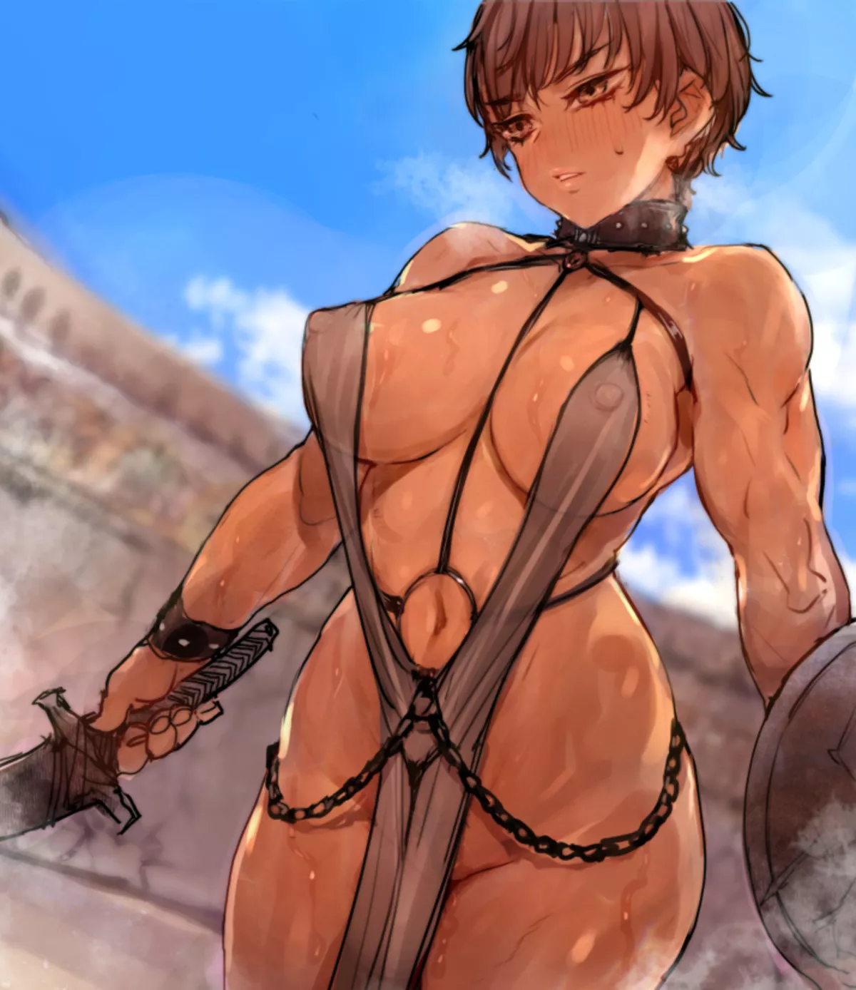 Gladiator babe