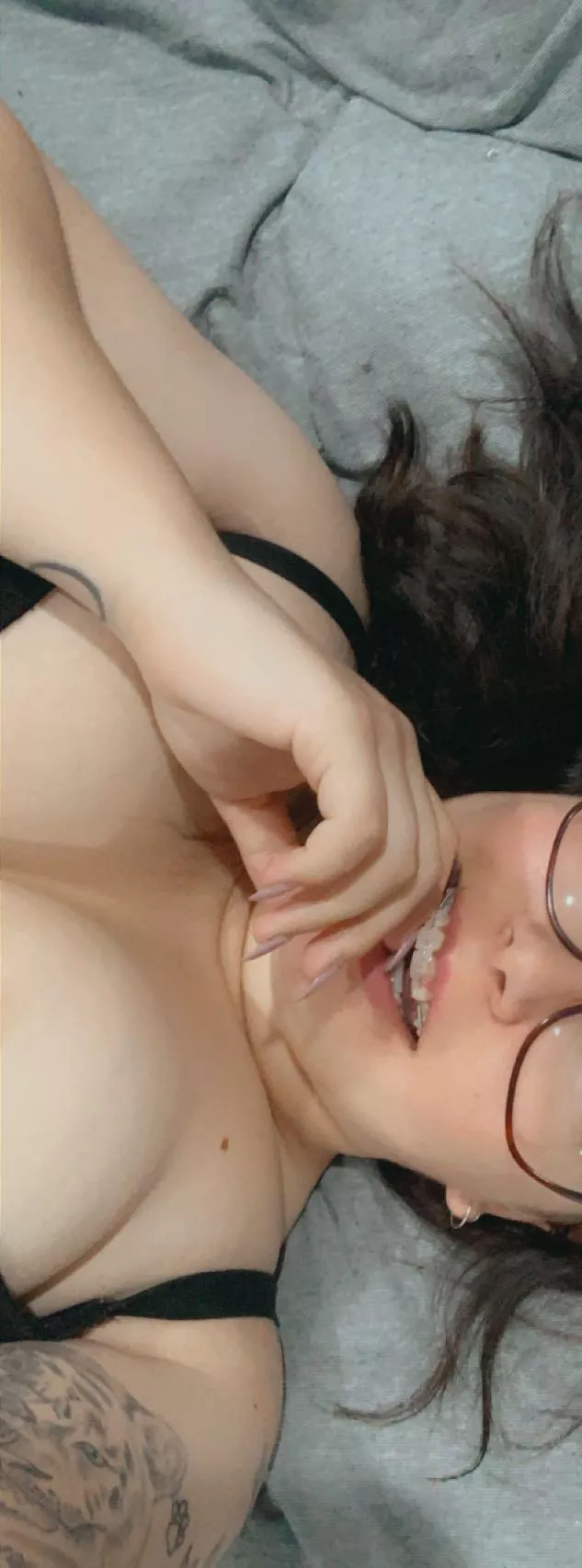 glasses AND braces 😅🙈 luckily the braces are coming off soon!