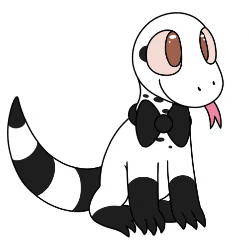 Gonna try this fursona out and see if it sticks (I know lizards can’t sit like this)