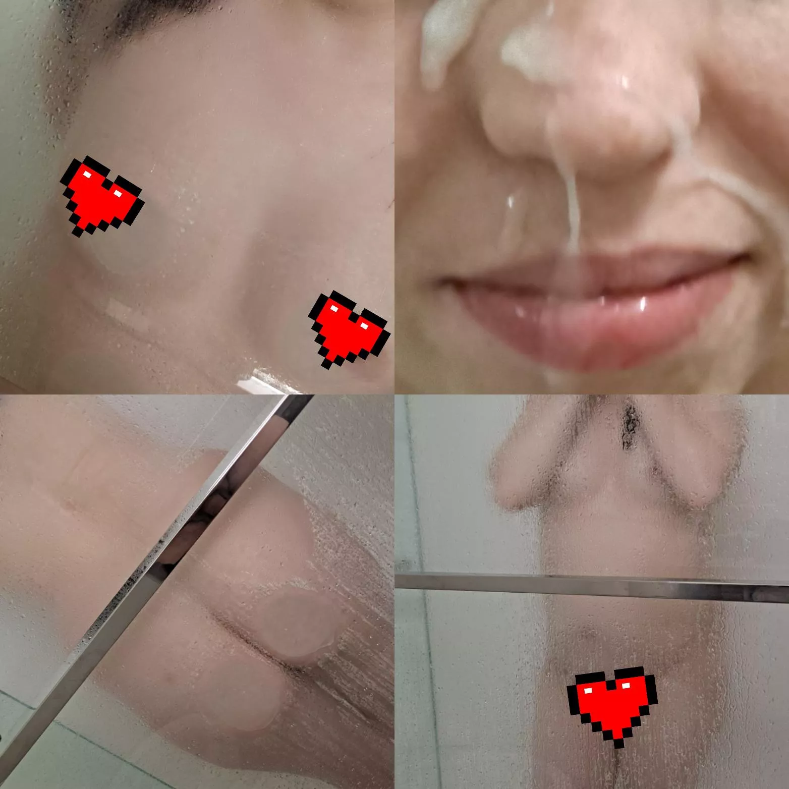 got a cum shot after teasing daddy in the shower!❤️