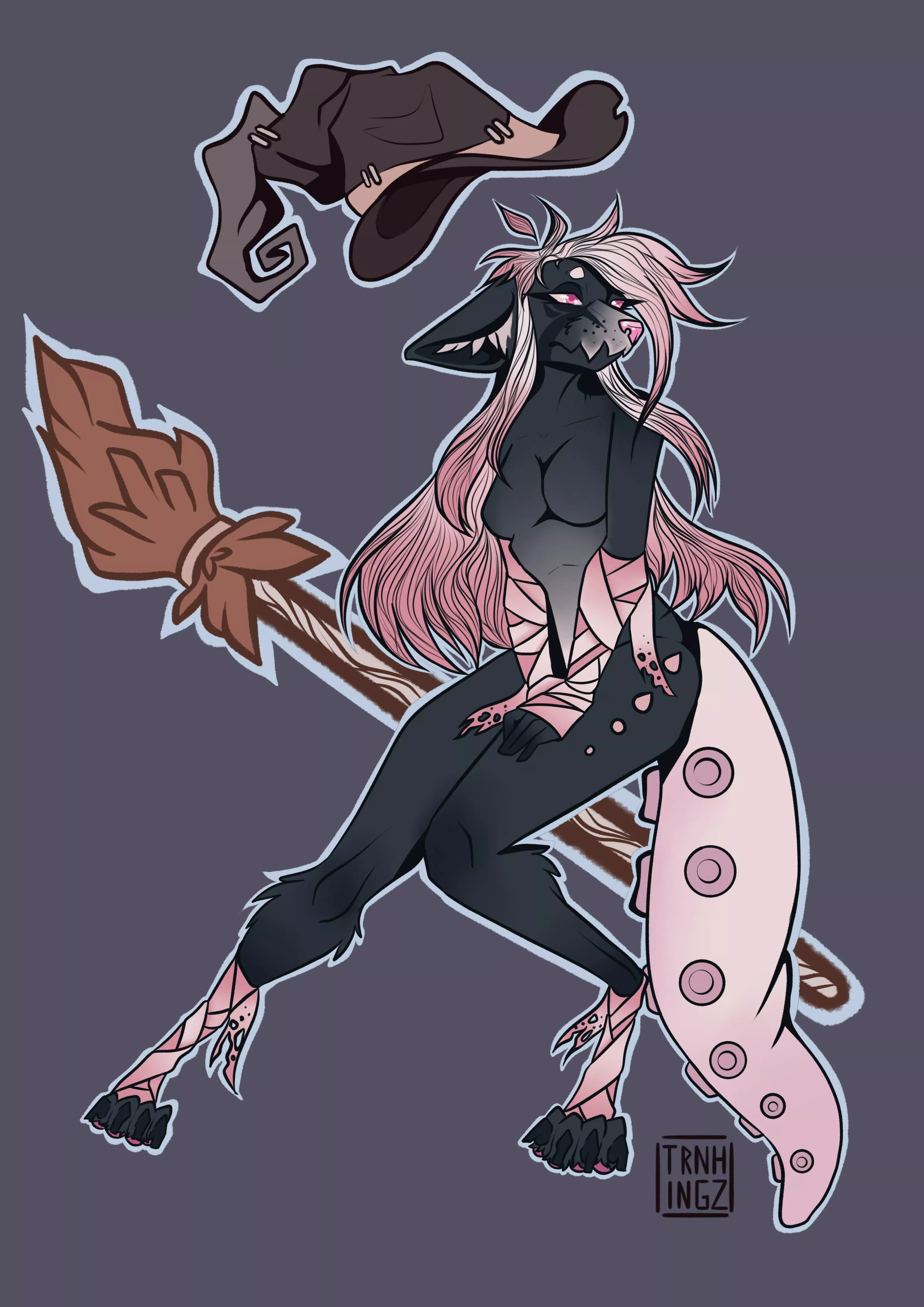 Got an adopt and redesigned her a little! Unfortunately can’t show the original because I’m not sure of the artist! Verdict?