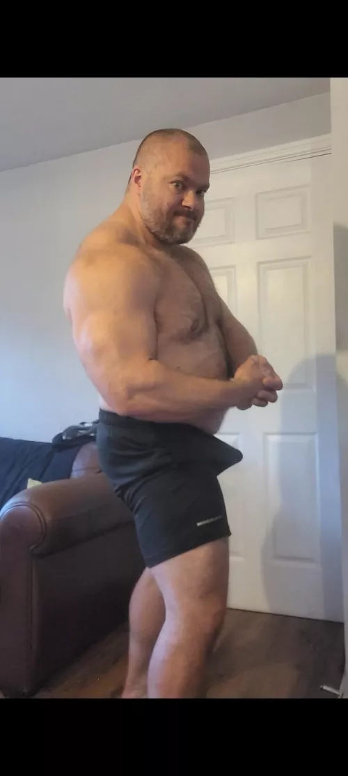 got excited watching myself flex💪🍆