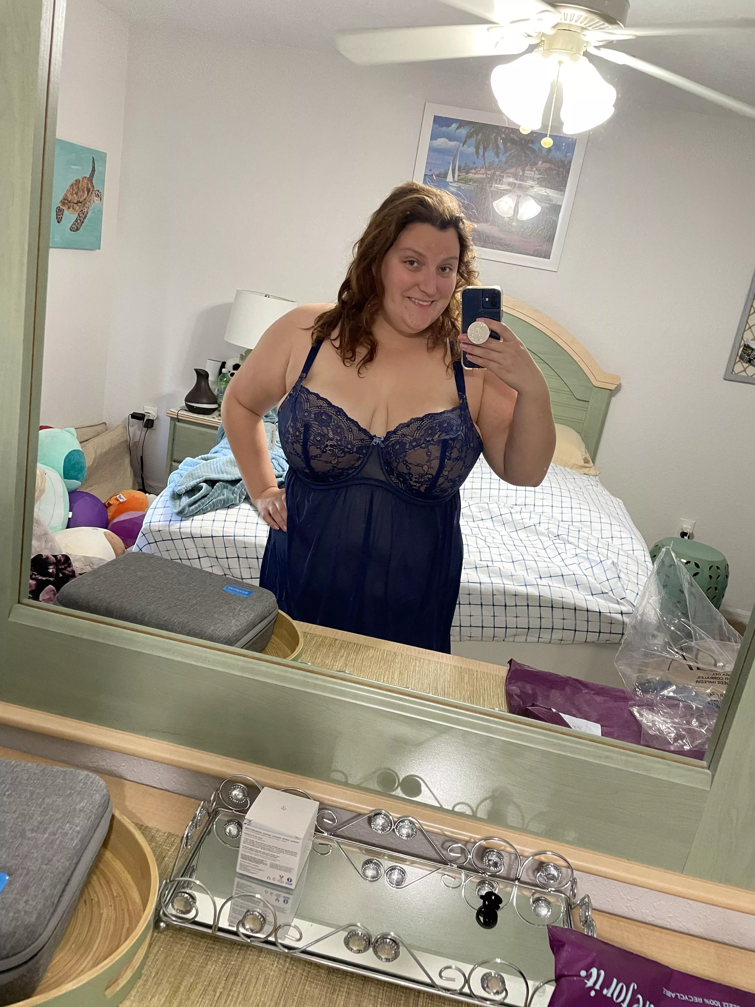 Got some new lingerie. 😜