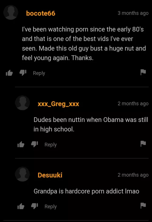 Gramps still watching