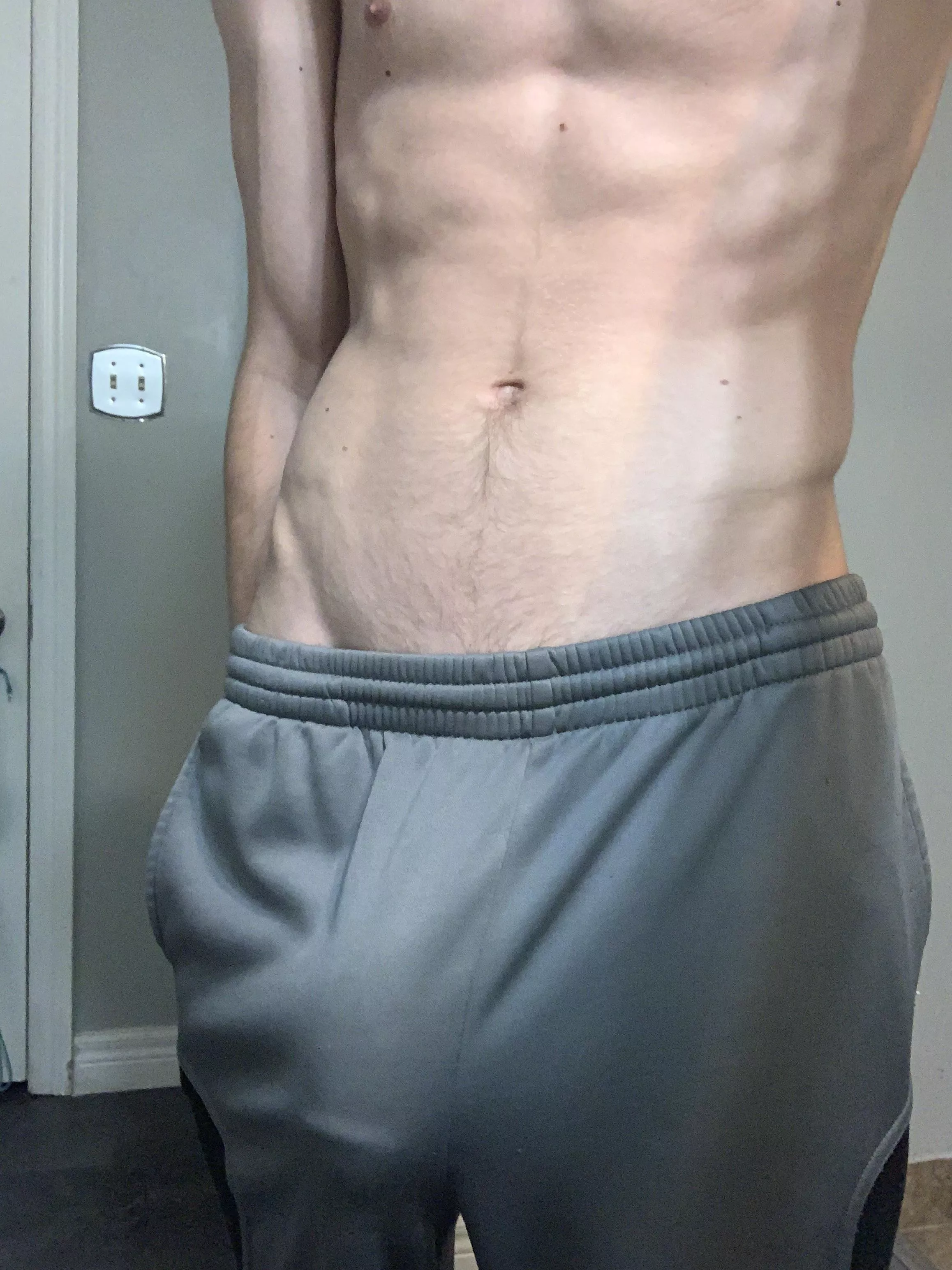 grey sweatpants nudes Asspictures.org.