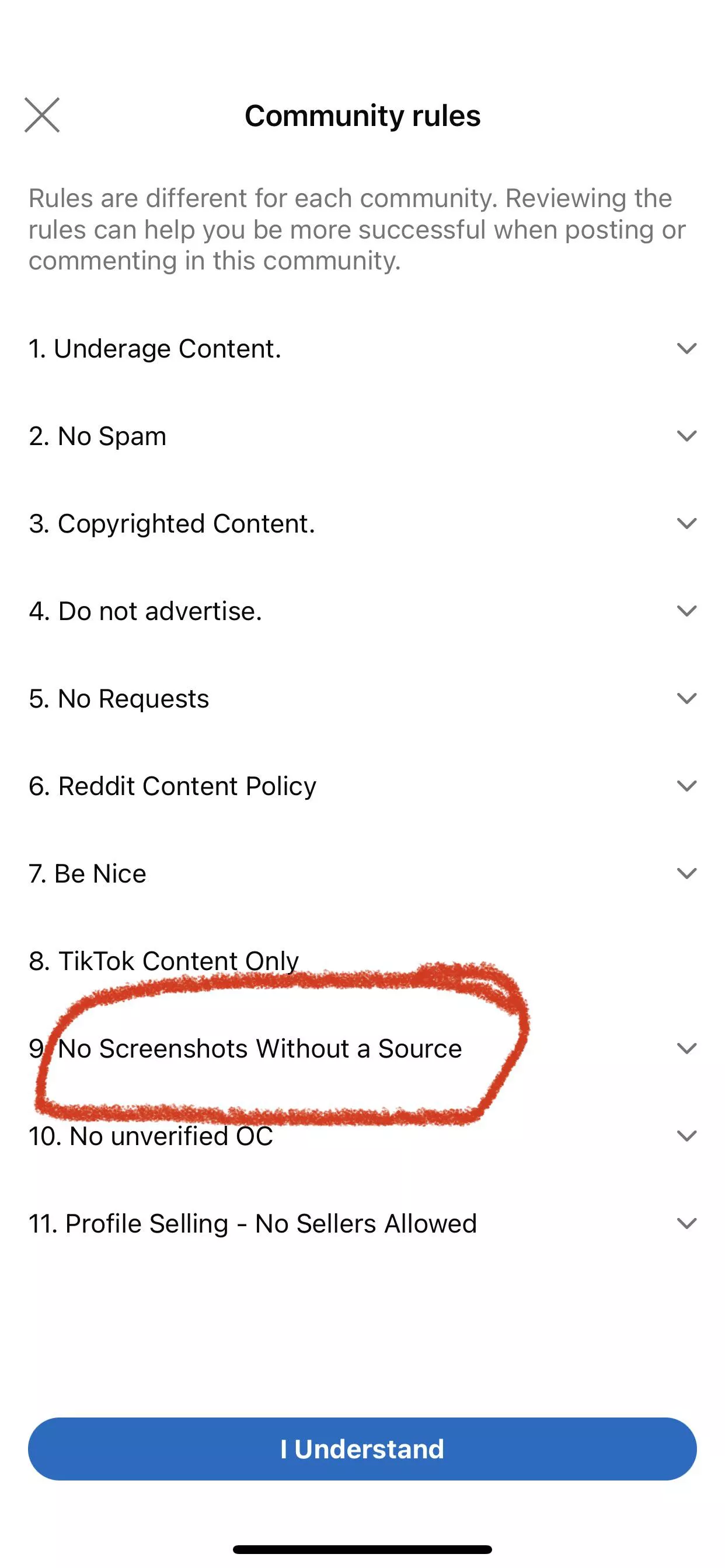 Guys pls start posting links. Cuz I know u say name in corner but that doesn’t always work. It literally says it in the rules. Post the fucking link