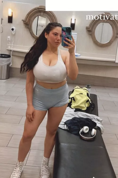 Gym busty