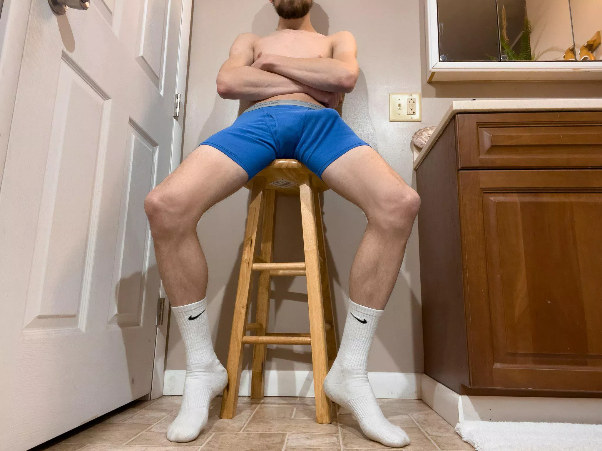 Had a few requests for white socks, well here you go! 😏 Was wearing these for two days. 😉