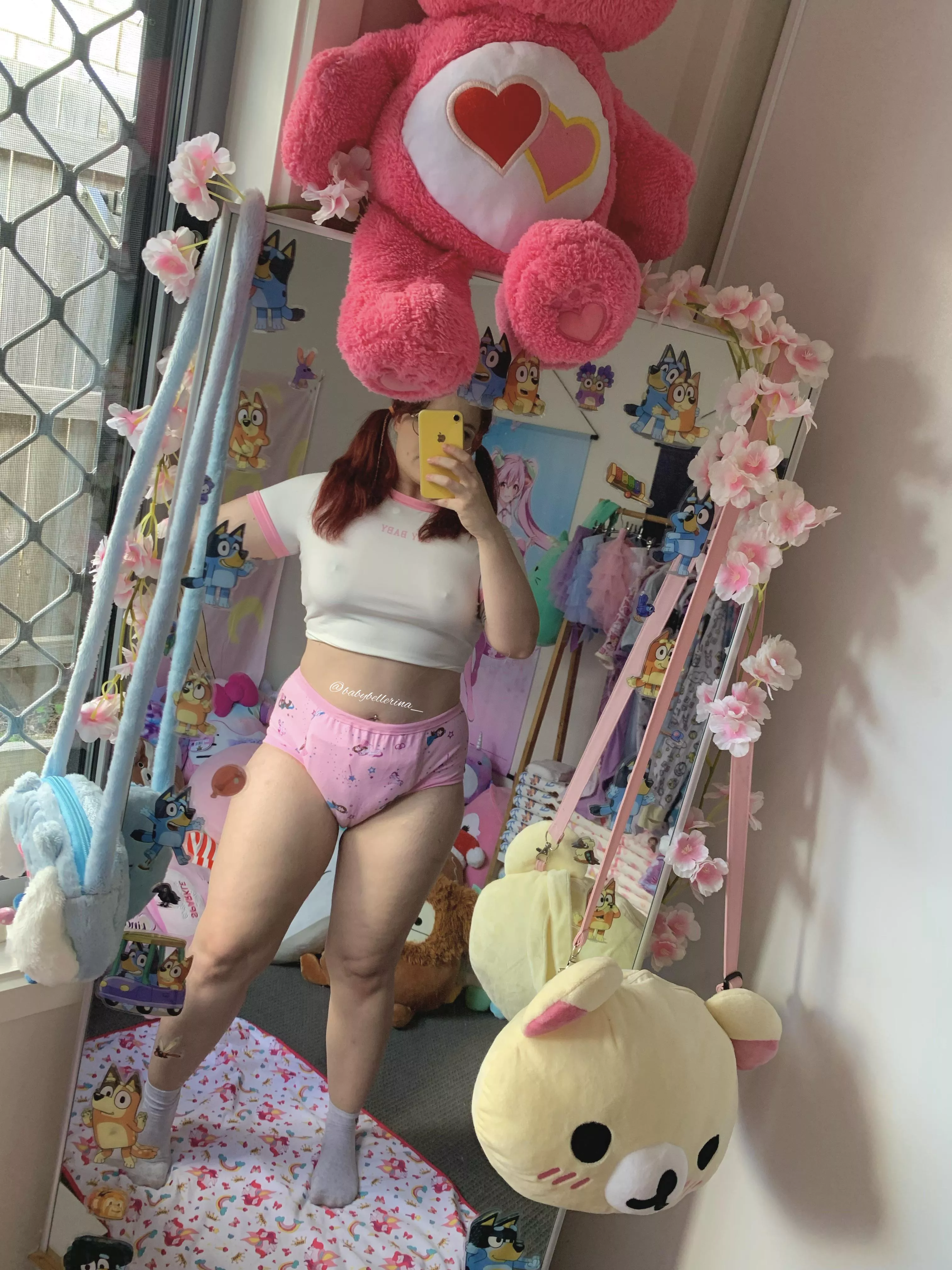 had a good afternoon in my training pants until i had an accident and Daddy told me i’m not ready for them yet :/ hehehe