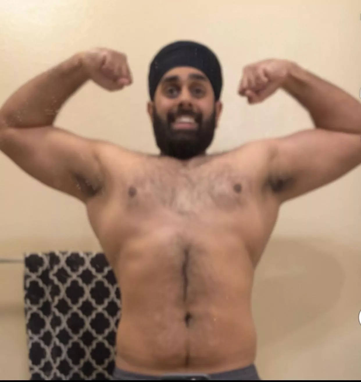 had an amazing upper body workout 💪🏾