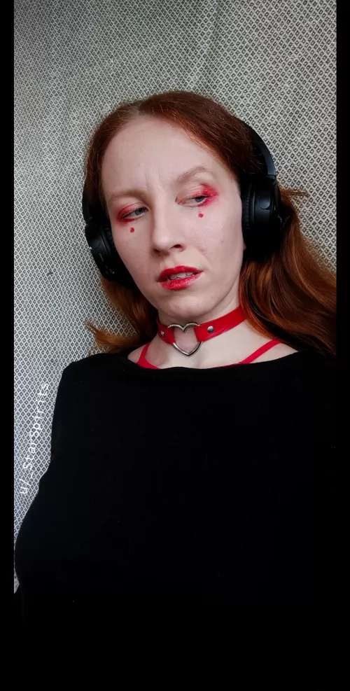 had some fun with the color red today