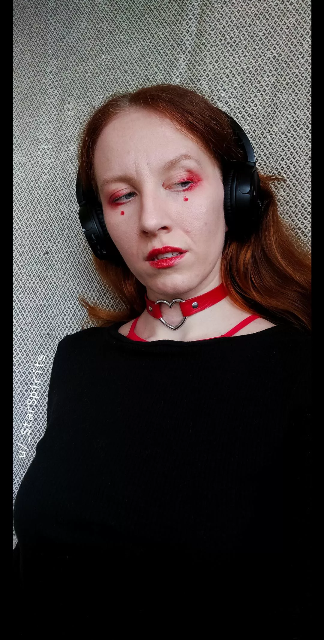 had some fun with the color red today