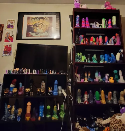 Had to add another bookshelf to the growing hoard. Already outdated photo 🙈