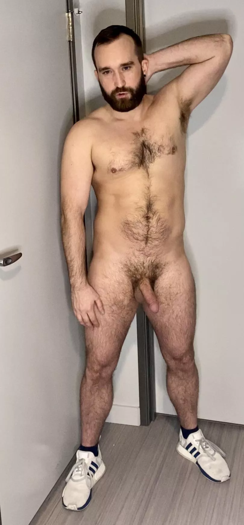 Hairy and sweaty