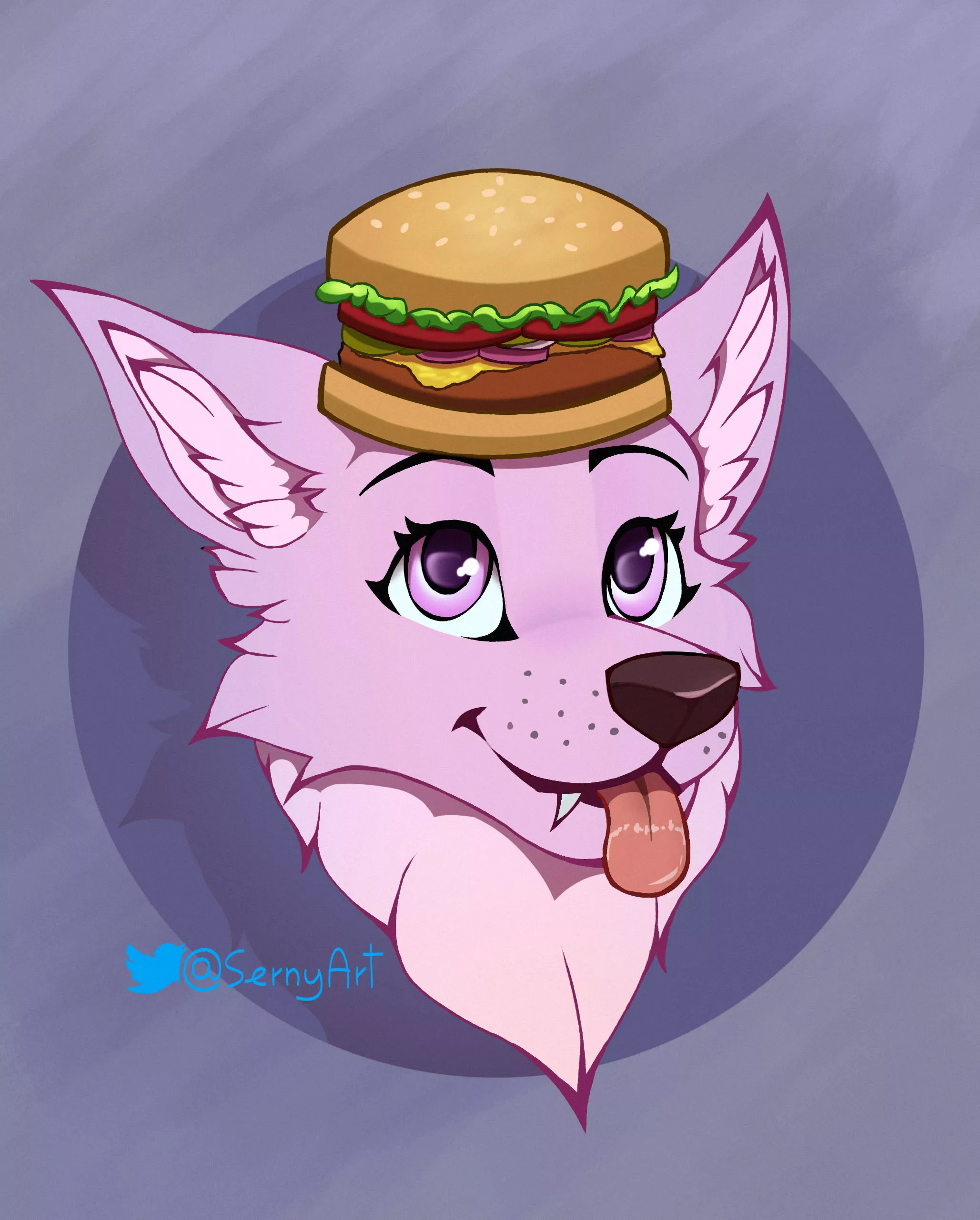Hamburger time! (Art by me)