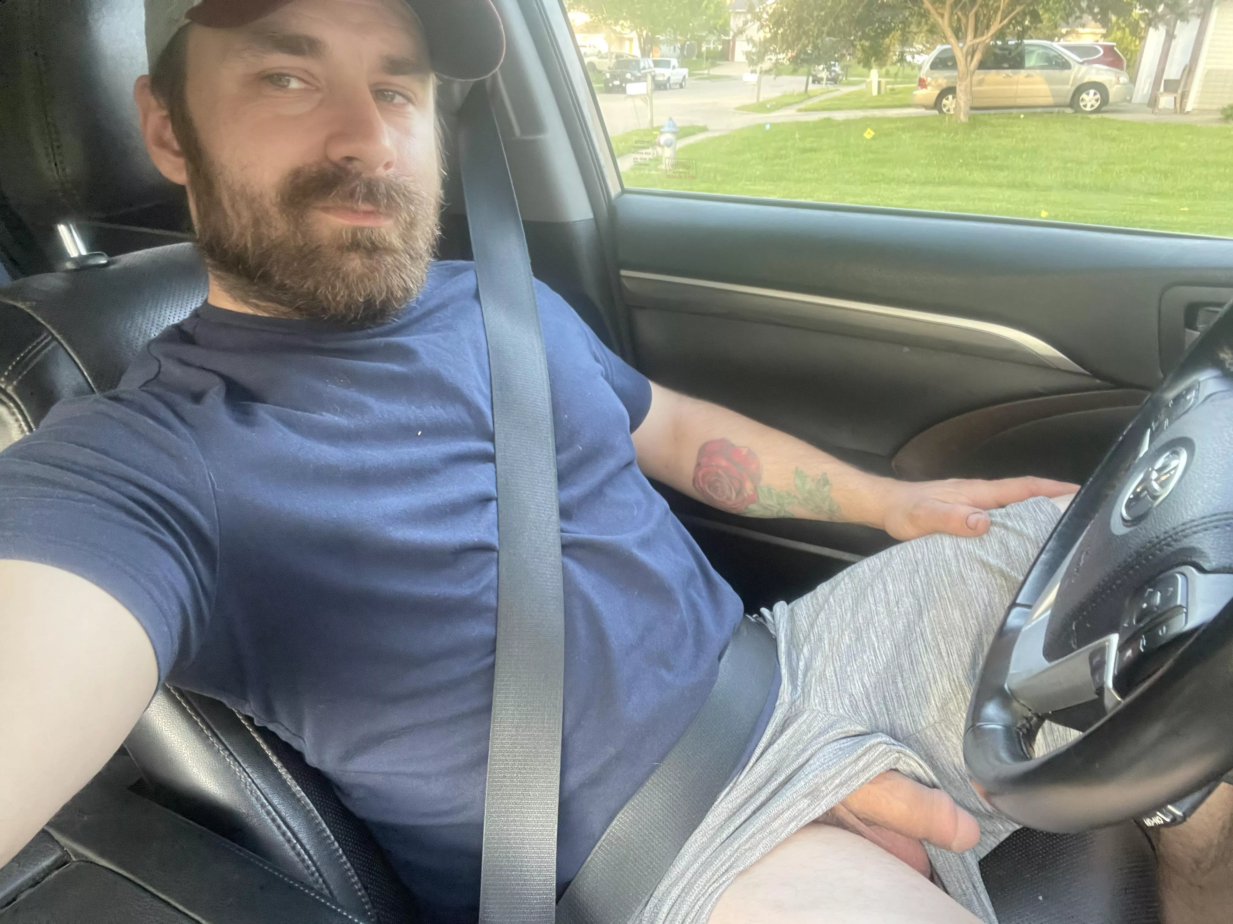 Hanging out before work