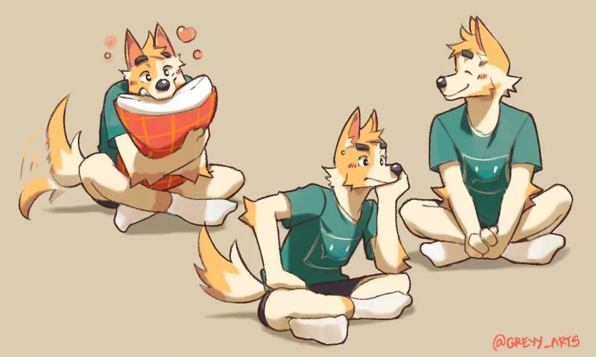 Happy Doggo [greyy_arts]