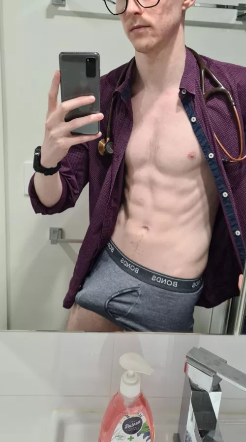 Hard day at the Doctor's office 😉 Who's in need of a check-up?