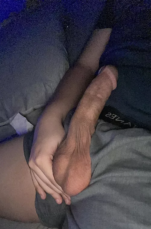 Hard to sleep with a hard cock