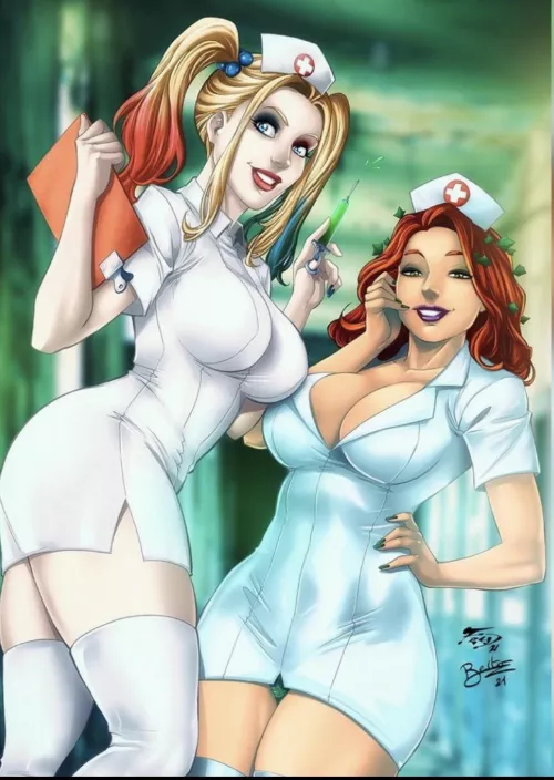 Harley and Ivy (DC Comics) [diabloumberto]