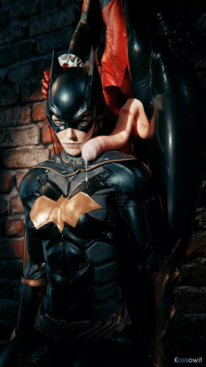 Harley puts Batgirl in her place (Kassowit) [Batman]