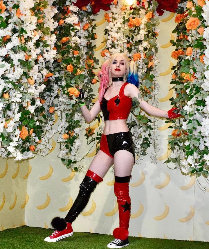 Harley Quinn show cosplay made by me RetroSnowWhite