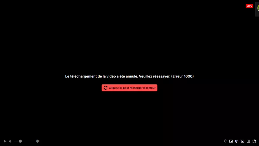 Has anyone ever figured out how to fix this issue when watching a stream? It seems to appear within the first 2 minutes of watching. I'm using Chrome. Clearing cache and cookies never fixed it for me. Been happening for a year now.