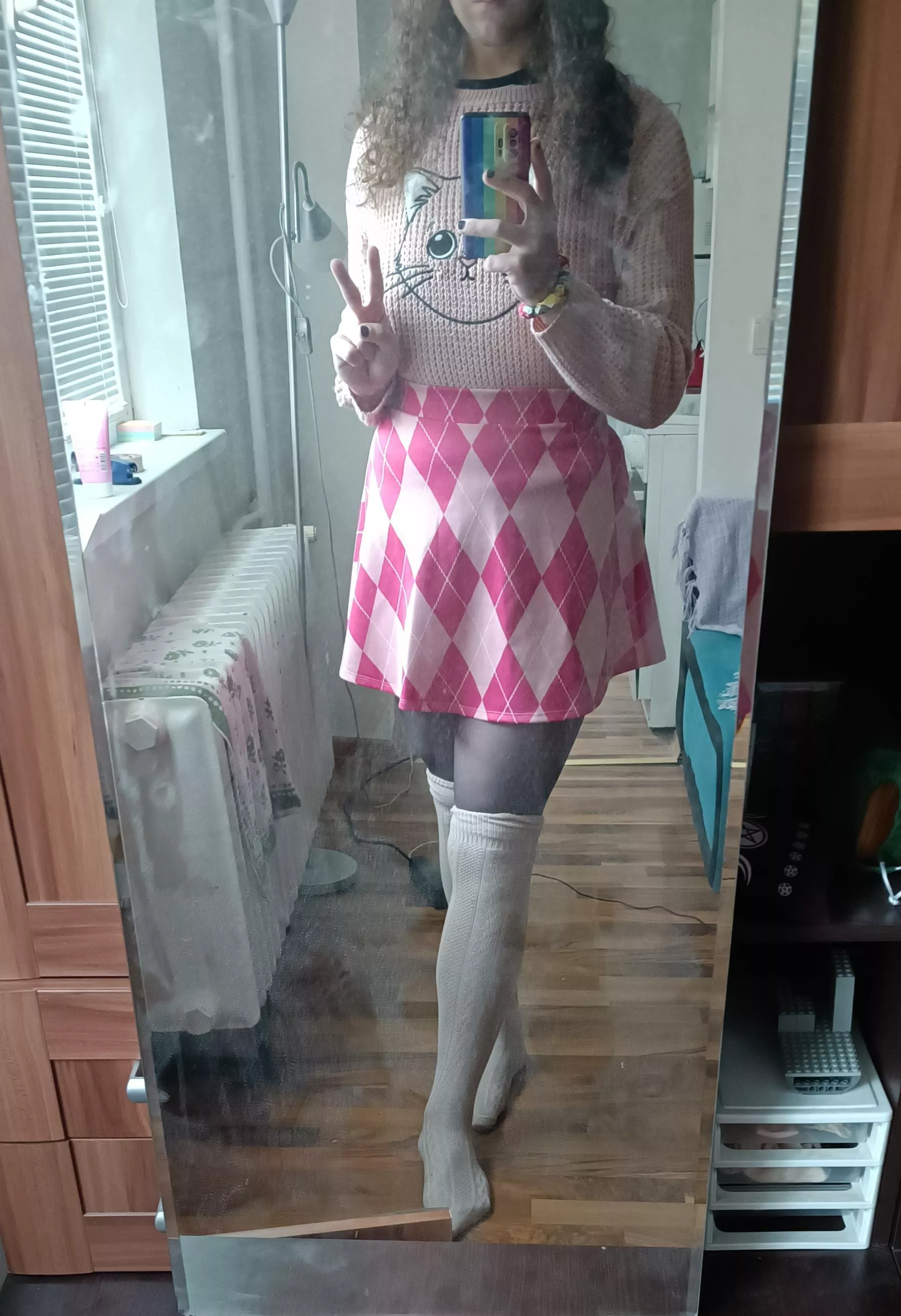 have a seminar with a homophobic prof so this is my outfit :P