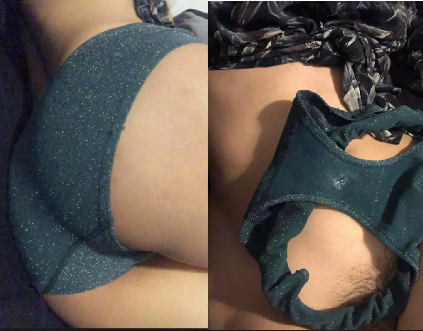 he came in my panties, now you get to eat it up bitch 😈😏